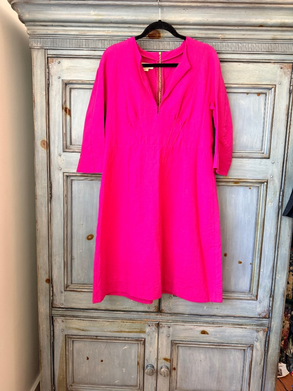 Marni Hot Pink Dress Size 44 Made in Italy